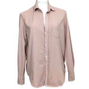 Frank & Eileen Tee Lab Pink Long Sleeve Button Down Shirt Size Medium